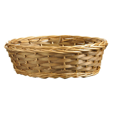 Full Stained Woodchip Basket Full Stained Woodchip Basket
