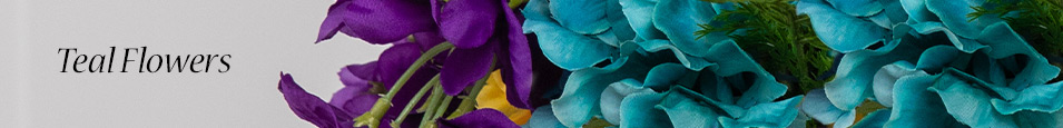 Teal-Flowers