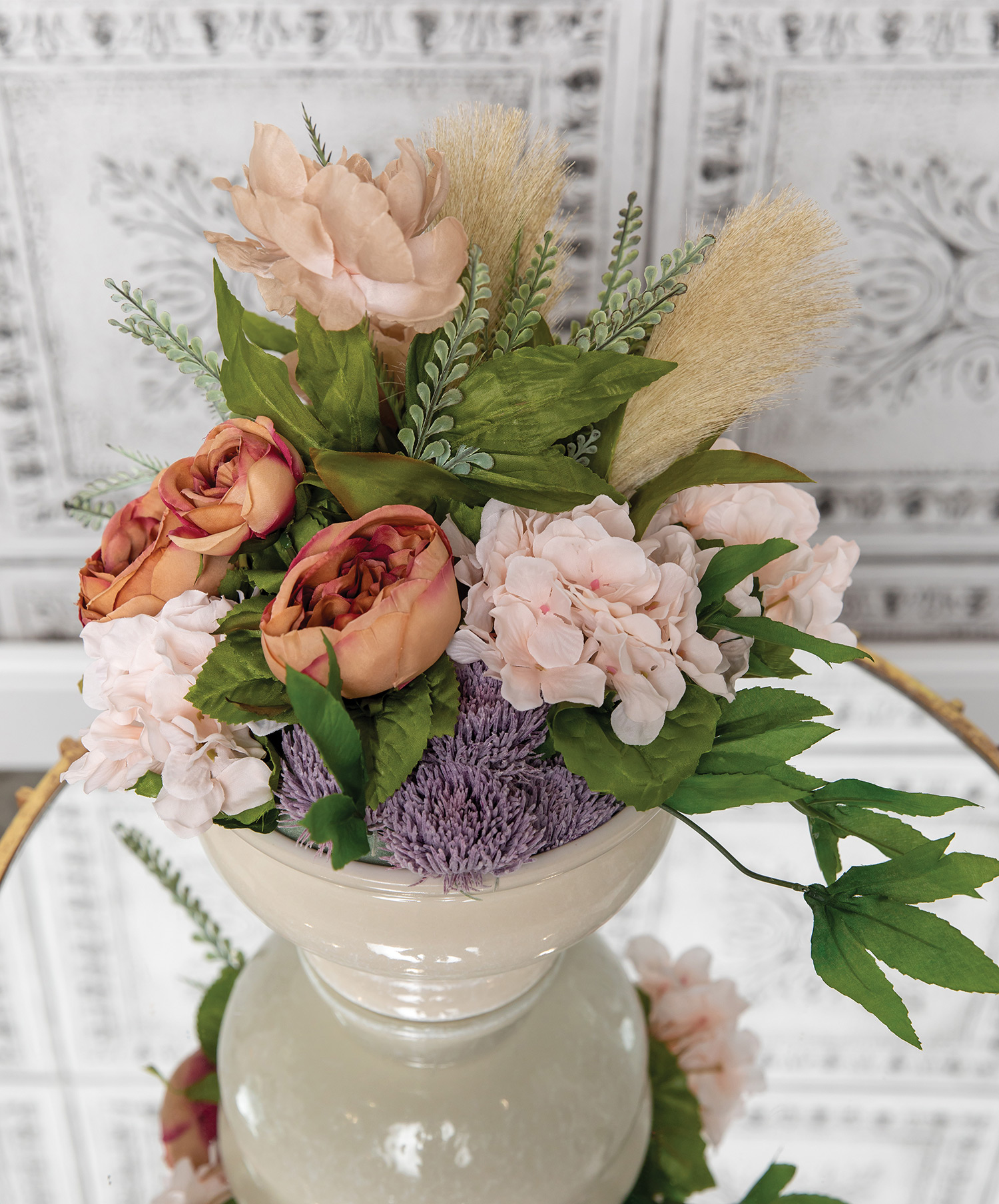 by_cabbagerose-hydrangea-protea-grass-pampas-dawson