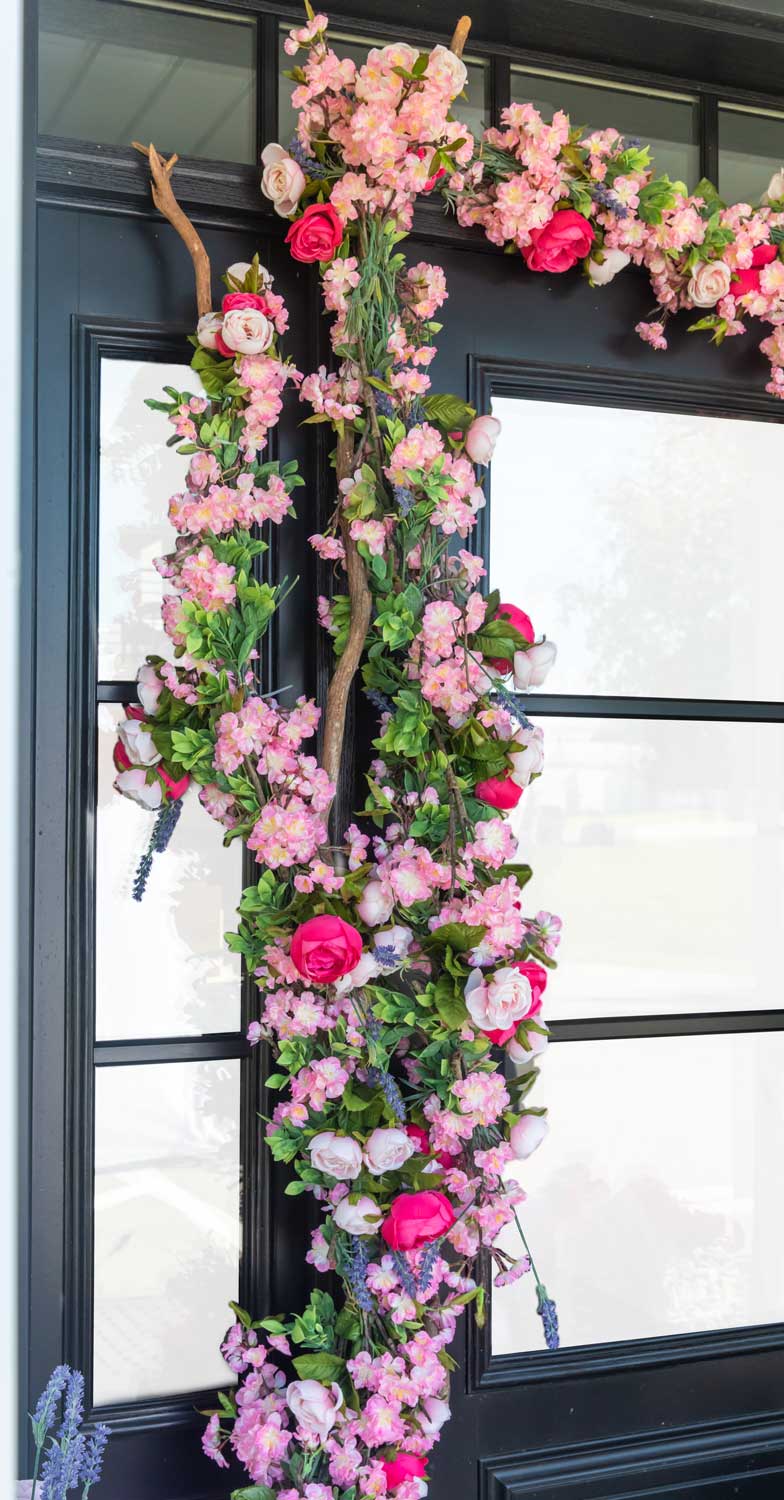 by_cherryblossom-lavender-garland-door