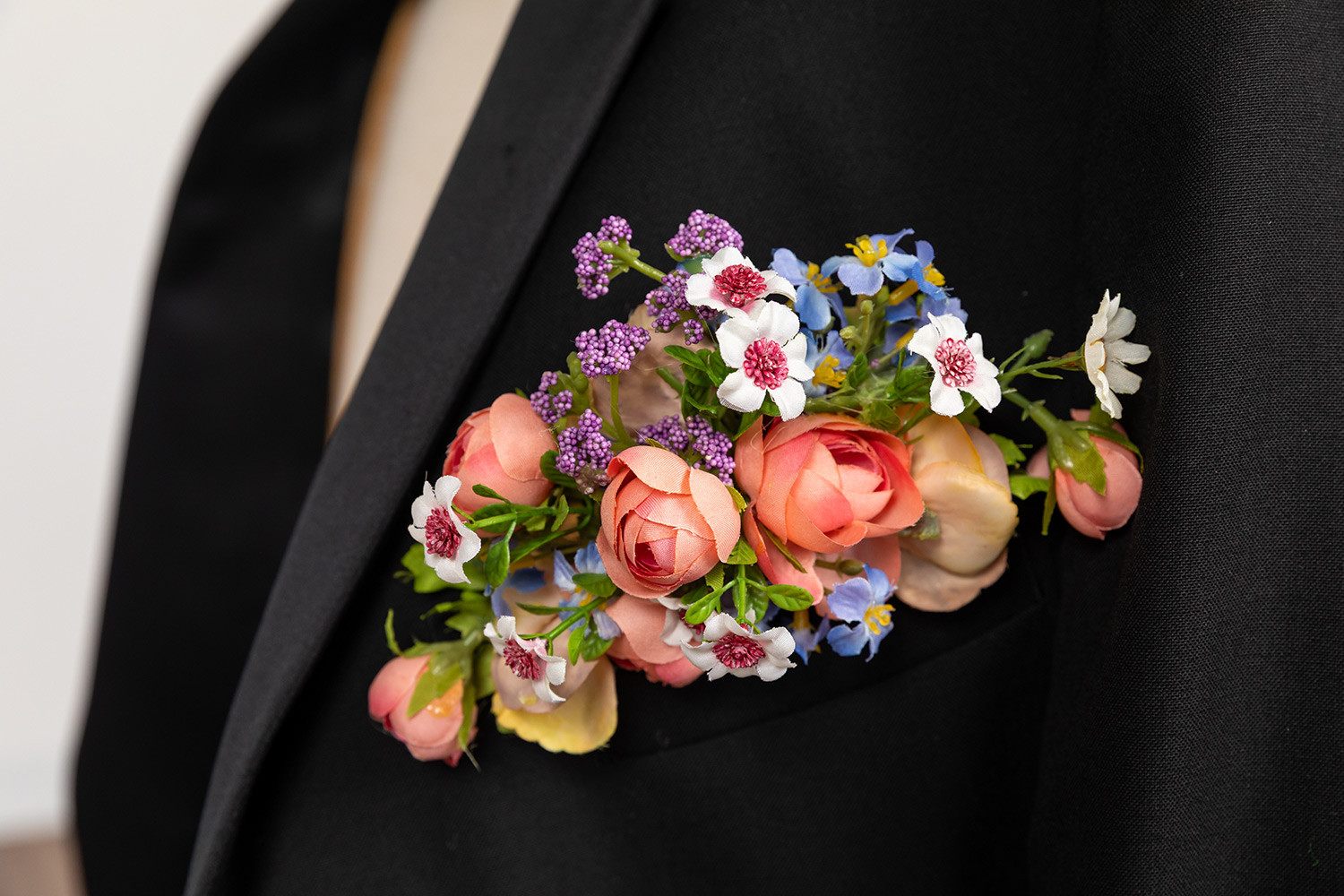 The Emergence of Floral Pocket Squares from a Full-Service Florist