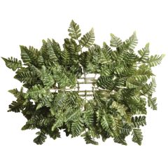 Casket Topper Leather Fern Base 33"x26" - Green