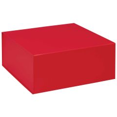 627- Our Square magnetic closure gift box is Available in 3 colors. Dimensions are  9.625"x9.625"x4.375"