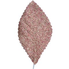 MA3880- Our Glitter corsage leaves are 2.25" inches long and come in 50 piece packages. Available in 9 different colors. 