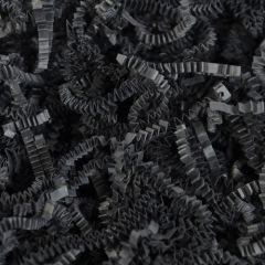 Pioneer Crinkle Paper Basket Fill 10 lbs - Black