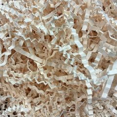 Pioneer Crinkle Paper Basket Fill 10 lbs - Ivory