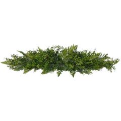 Mixed Fern & Foliage Crescent 29" - Green