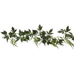 Cascading Amaranthus Garland 4' - Green