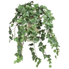 PWHI332- Our real touch hedera ivy bush includes 21 stems and is available in 2 vibrant green colors