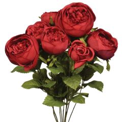 PWR2090- Our cabbage rose bush has 9 stems and is available in 17 beautiful colors! 