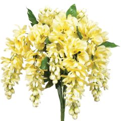 PWW2320- Our hanging wisteria bush includes 9 stems and is available in 12 different vibrant colors 