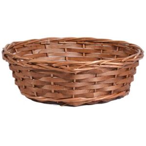 Round Woodchip Basket 12x3.5