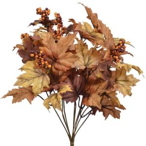 Maple Leaf & Berry Bush x10, 18