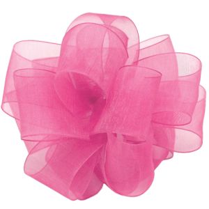 #3 Simply Sheer Ribbon 100 Yards in Pretty Pink - Small Image