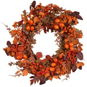 Mixed Leaves & Berries Wreath 22