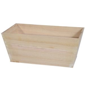 Wooden Tapered Tray 12.5x7x5.25