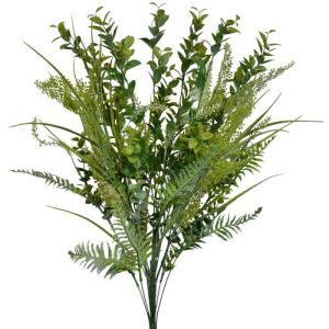 Mixed Foliage & Leaf Bush x18, 32