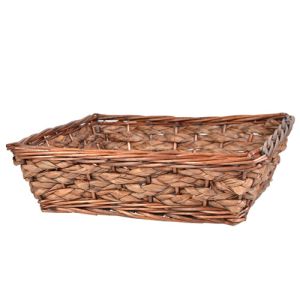 Rectangle Willow & Water Hyacinth Basket 15