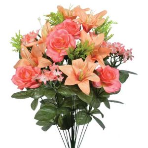 Mixed Lily, Hydrangea & Rose Bush x18, 22
