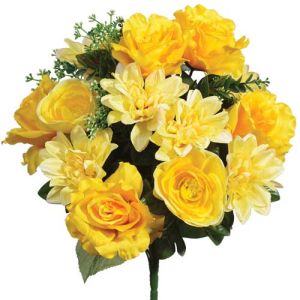 Mixed Rose & Dahlia Bush x21, 19