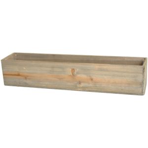 Woodland Rectangular Planter 20x4x4