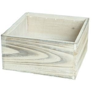 Wooden Square Planter 7x3.5