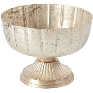 Metal Compote 7.75x5.75
