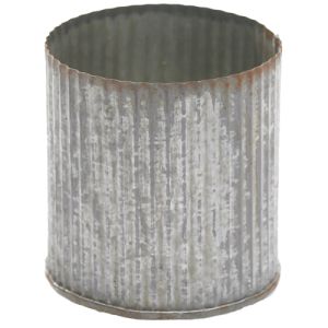 Cylinder Metal Pot 3