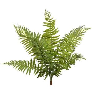 UV-Protected Real Touch Ruffle Fern Bush x5, 26