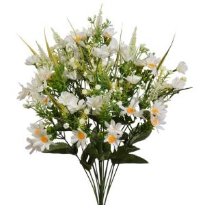 Mixed Daisy, Stock & Gypsophila Bush x14, 20