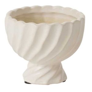 Sway Ceramic Compote 5x4.25