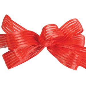 #3 Amalina Ribbon 25 Yards in Red - Small Image