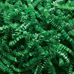 Crinkle Cut Shred 40 Pounds in Green - Small Image