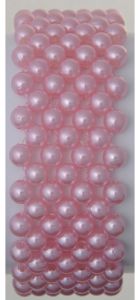Color Your World Beaded Corsage Bracelet in Pink- Small Image 