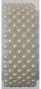 Color Your World Beaded Corsage Bracelet in Champagne- Small Image 