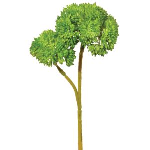 Silk Sedum Bundle Pick 8 Inches in Green - Small Image