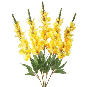 Silk Snapdragon Bush 28 Inches in Yellow - Small Image
