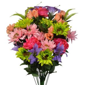 Mixed Dahlia & Sunflower Bush x36, 30