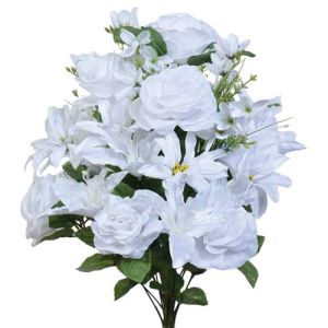 Mixed Rose & Lily Bush x24, 23