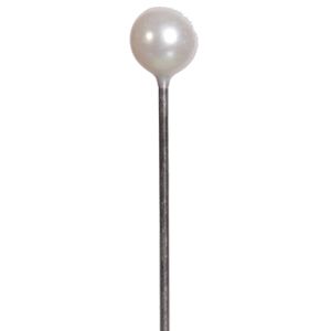 2 Inch Round Corsage Pins 144 Piece Package in Pearl - Small Image