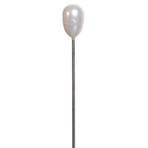 2.5 Inch Pear-Shaped Corsage Pins 144 Piece Package in Pearl - Small Image