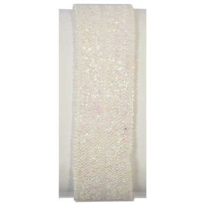 Lady Fitz Elastic Wristlet with Clip 12 Piece Package in White- Small Image 