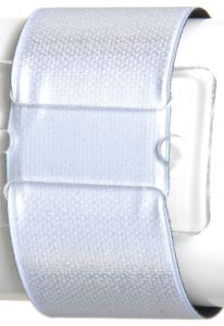 Sparkle Corsage Slaplets 3 Piece Package in Silver - Small Image