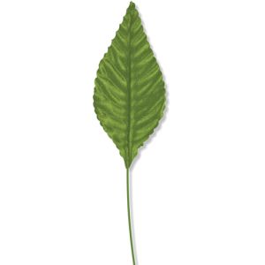 Traditional Corsage Leaves 100 Piece Package in Moss Green - Small Image