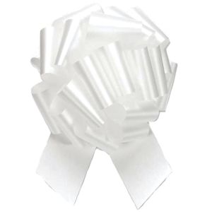 Classic Pull Bow in White - Small Image