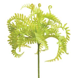 Soft Mini Fern Pick 8 Inches in Green - Small Image