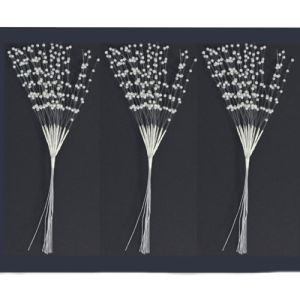 Bulk Pack Pearl Sprayzz 36 Piece Package in Sugar, a white color - Small Image