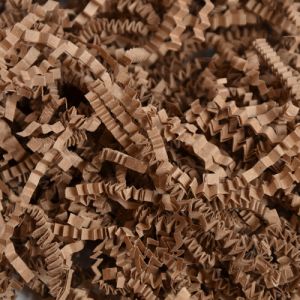 Pioneer Crinkle Paper Basket Fill 40 lbs - Kraft