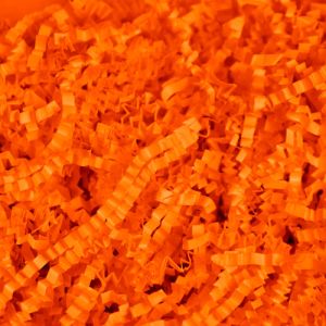 Pioneer Crinkle Paper Basket Fill 10 lbs - Orange