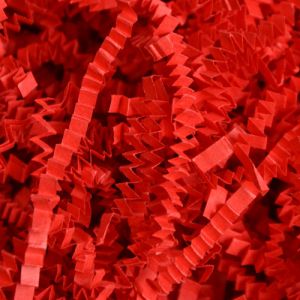 Pioneer Crinkle Paper Basket Fill 30 lbs - Red